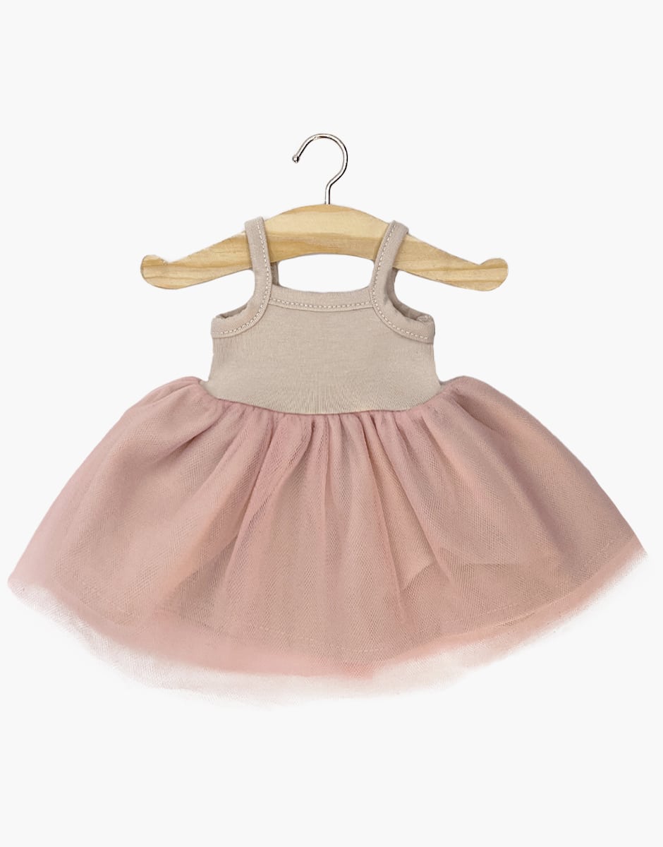 Minikane Tutu Rosella lin et tulle rose bagatelle