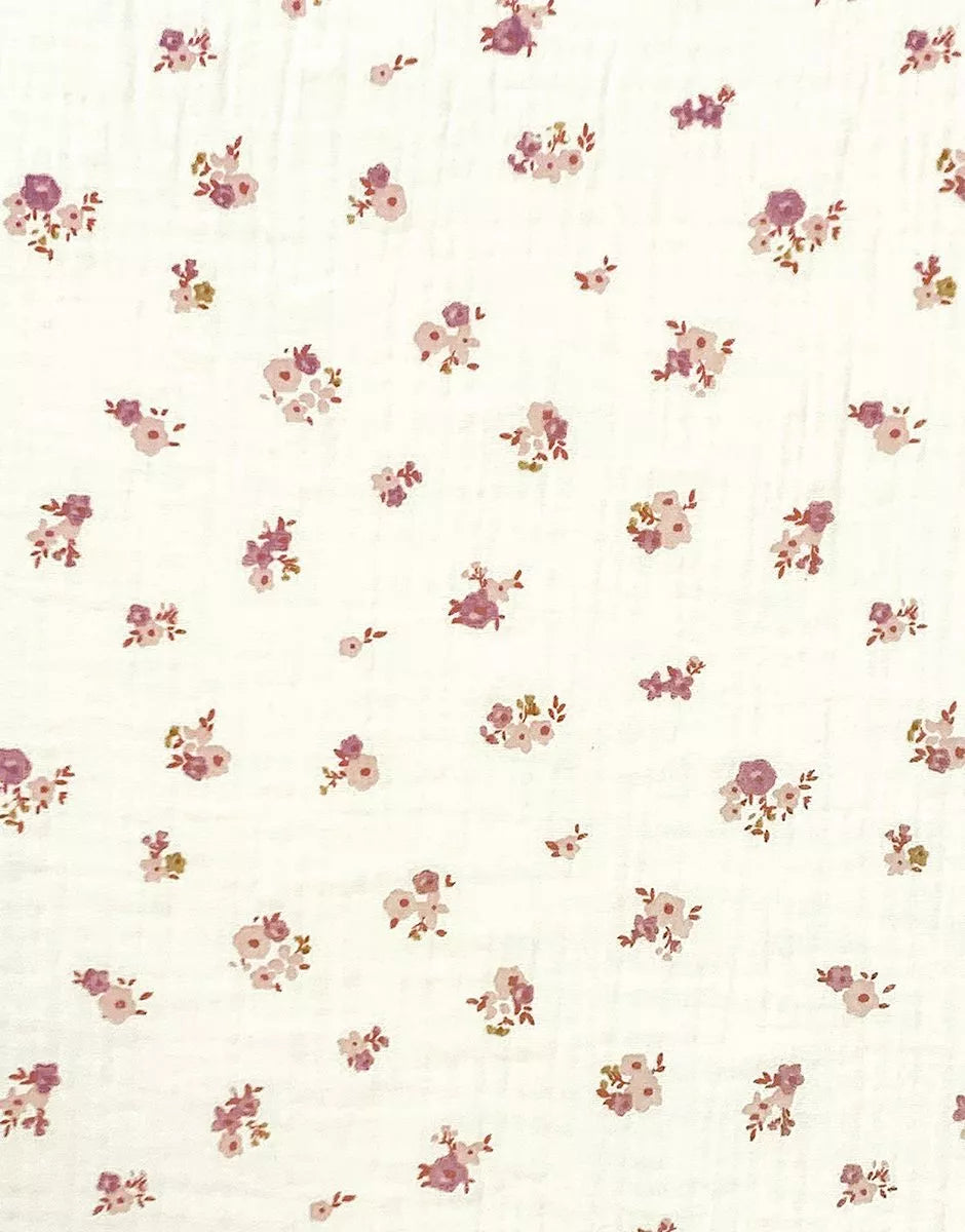 Minikane Sac à langer Petites fleurs roses