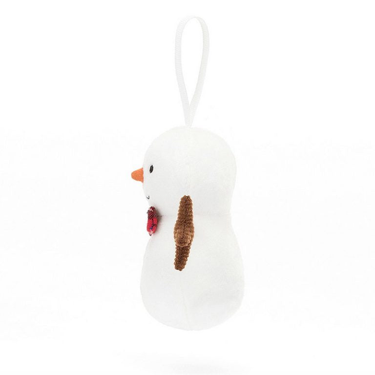 Jellycat Décoration de sapin Festive Folly Snowman