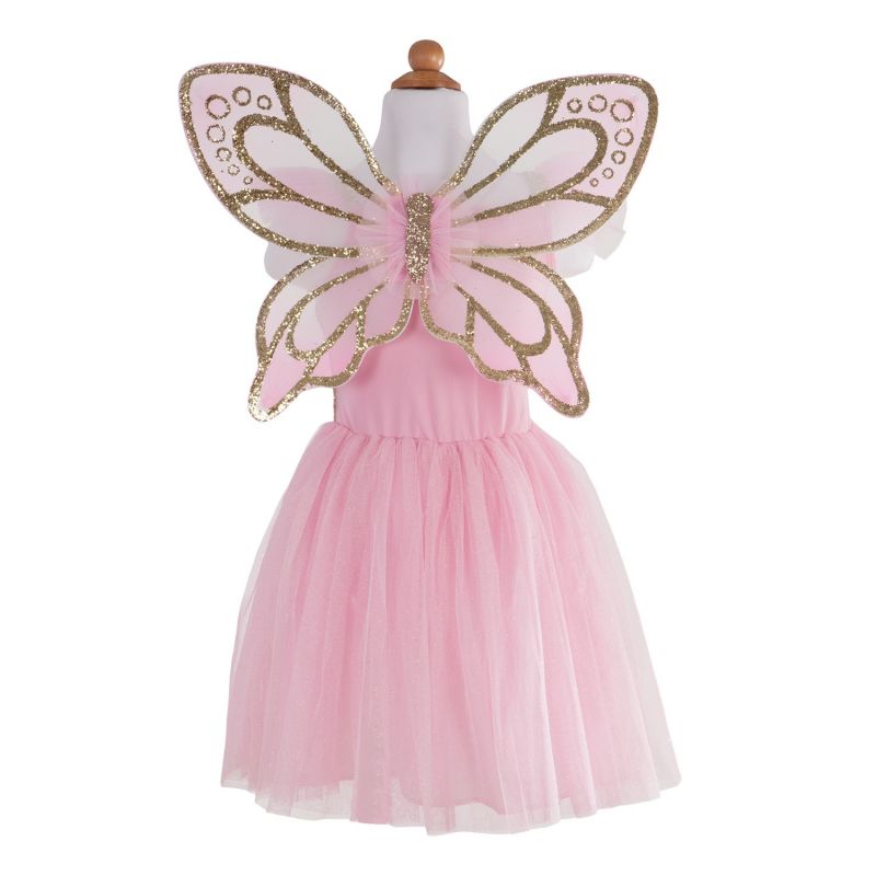 Great Pretenders Déguisement Robe de Fée or rose