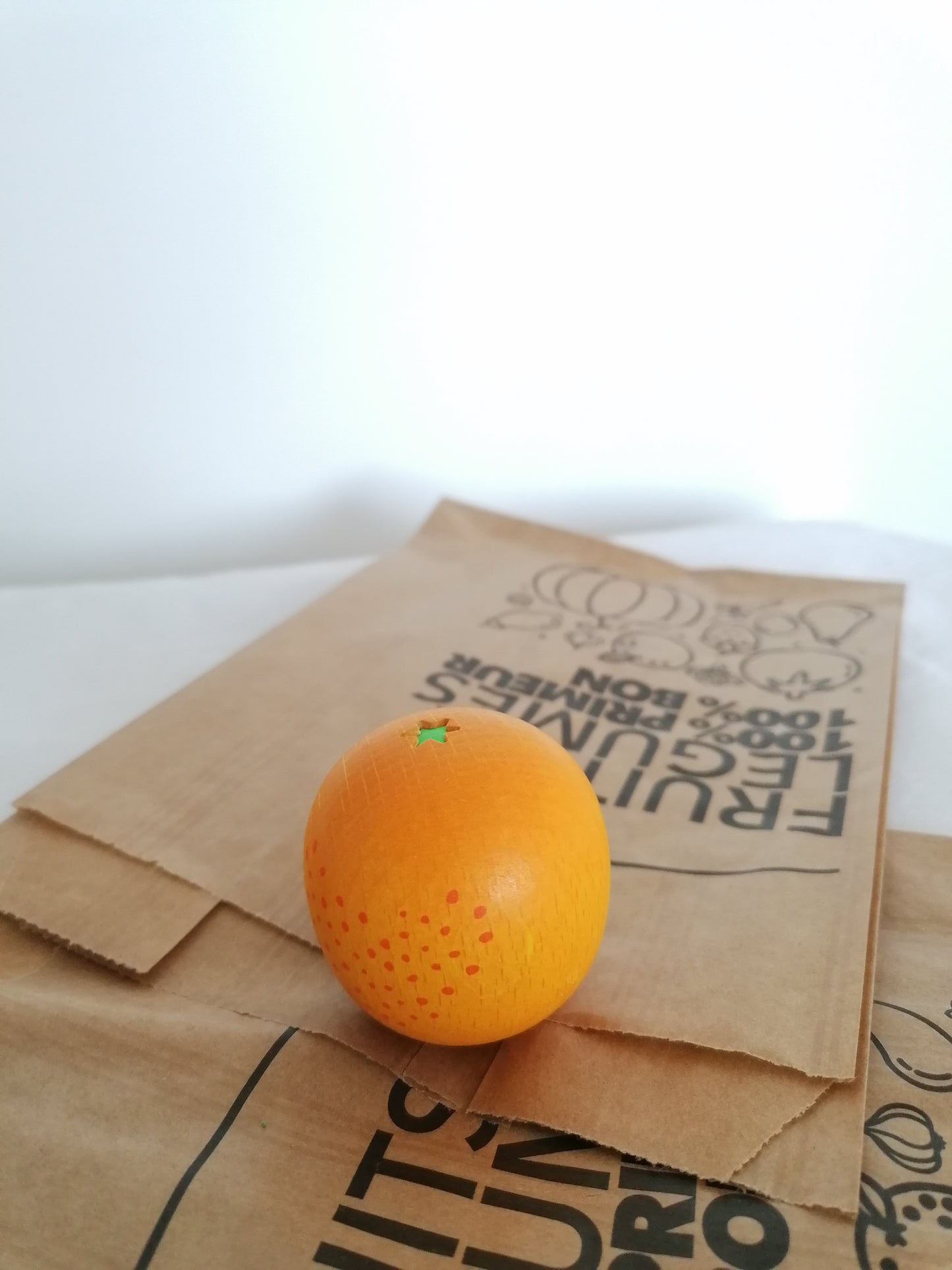 Erzi Orange en bois
