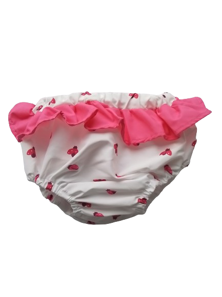 Culotte de bain motifs coccinelles