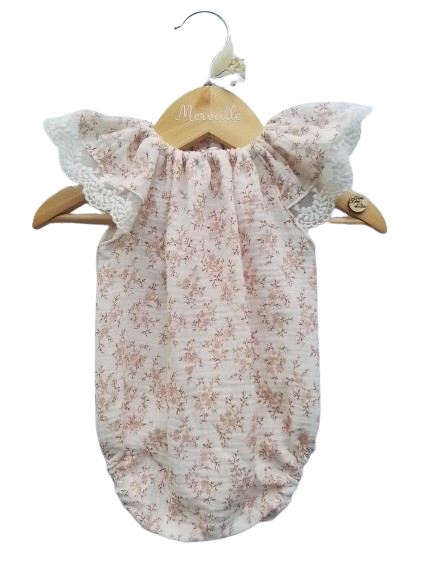 Barboteuse d’été 3/6 mois