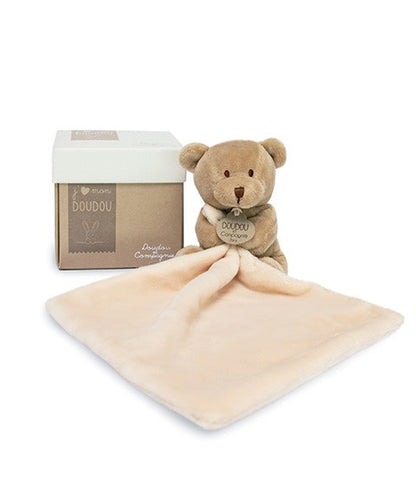 Doudou Ourson Mouchoir 10cm