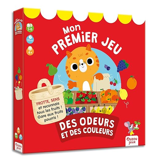 Jeu "Mon premier jeu des odeurs et des couleurs"