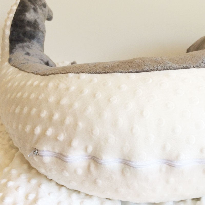 Coussin d'allaitement Baleine