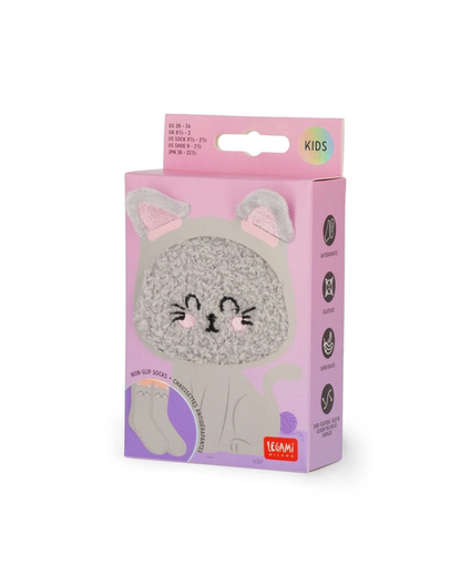 Legami Chaussettes antidérapantes enfant Kitty
