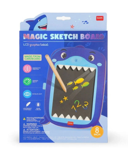 Legami Ardoise Portable LCD Shark Magic Sketch Board