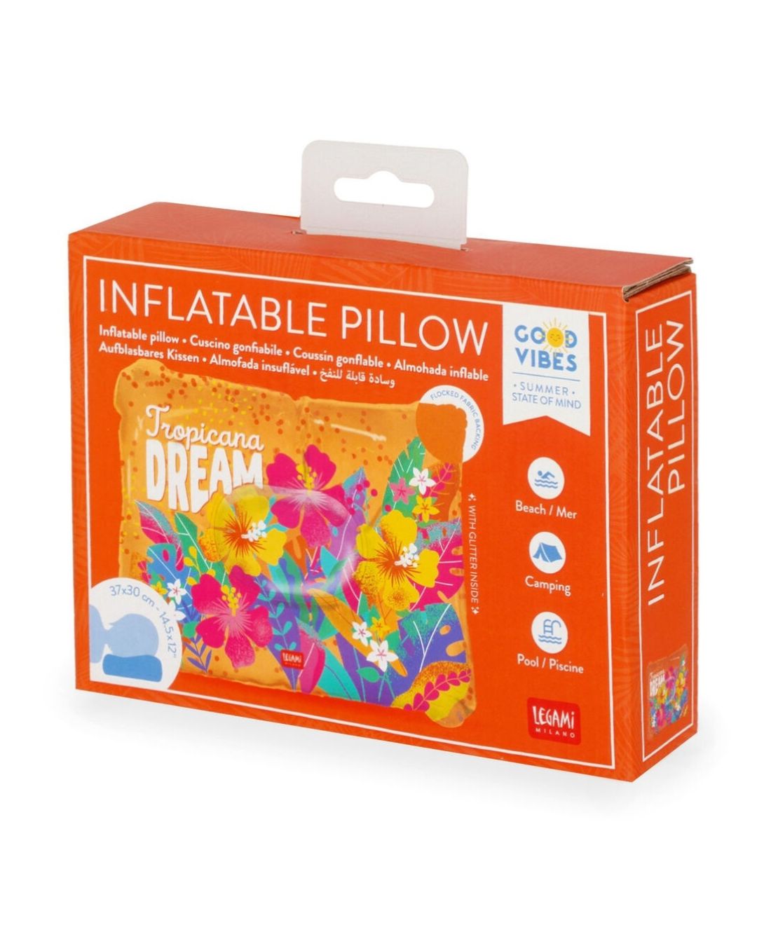 Legami Coussin gonflable Tropicana Dream