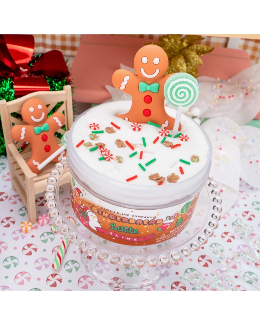 Kawaï Slime Company Slime Signature Dôme Pain d'épices