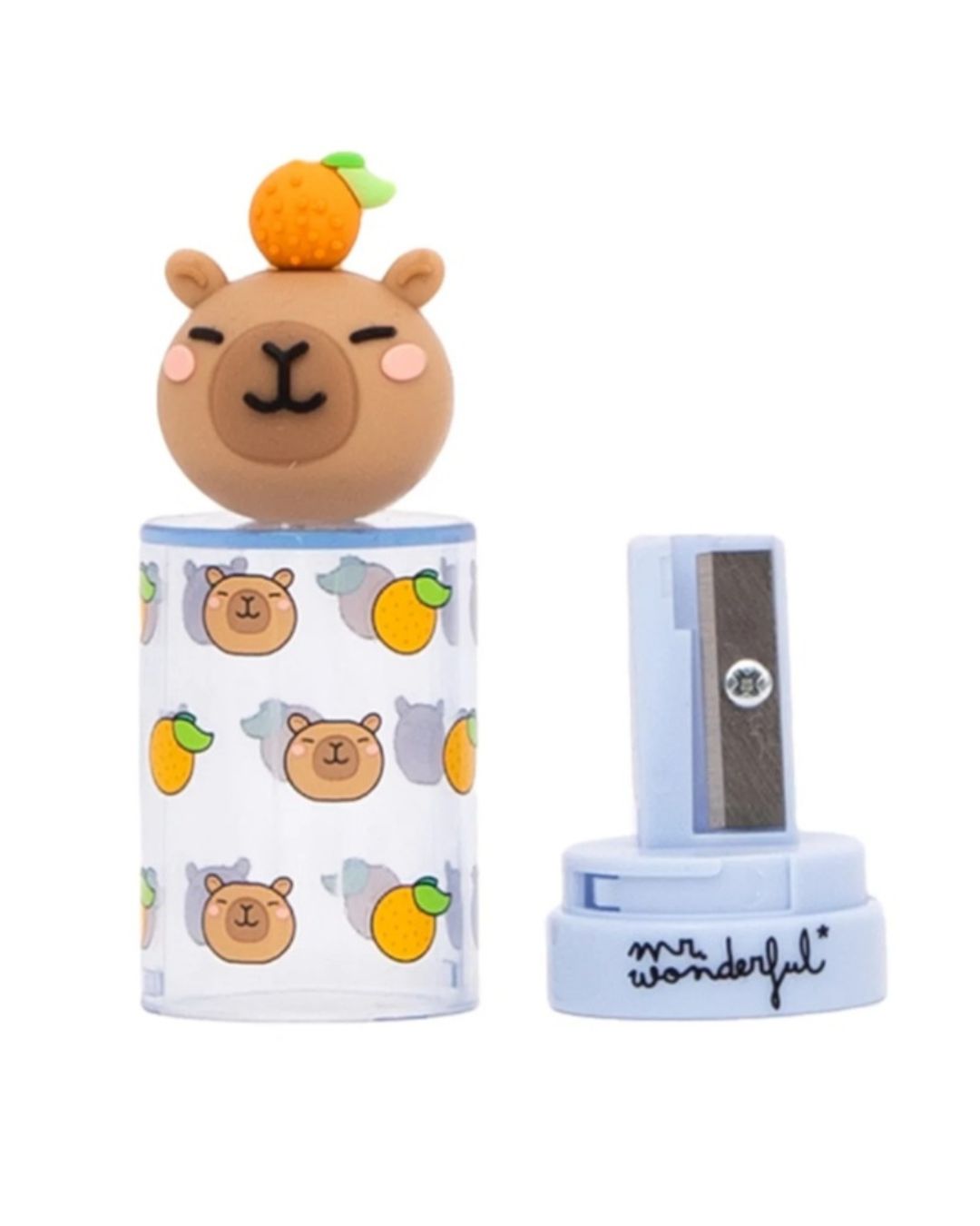 Mr. Wonderful Taille-crayon avec réservoir Capybara