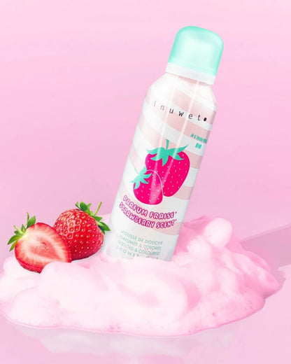 Inuwet Mousse de douche Fraise