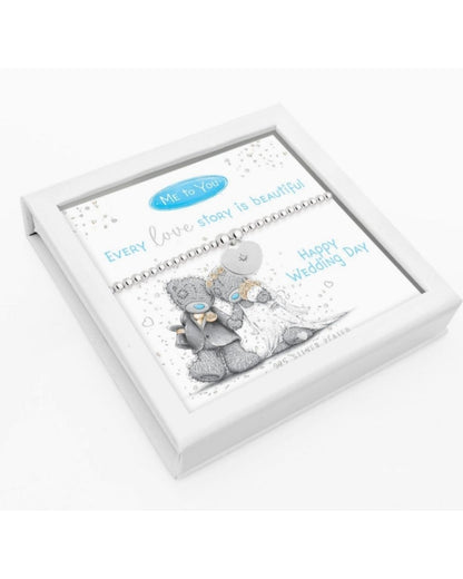 Life Charms Bracelet Me To You - "Joyeux Jour de Mariage"