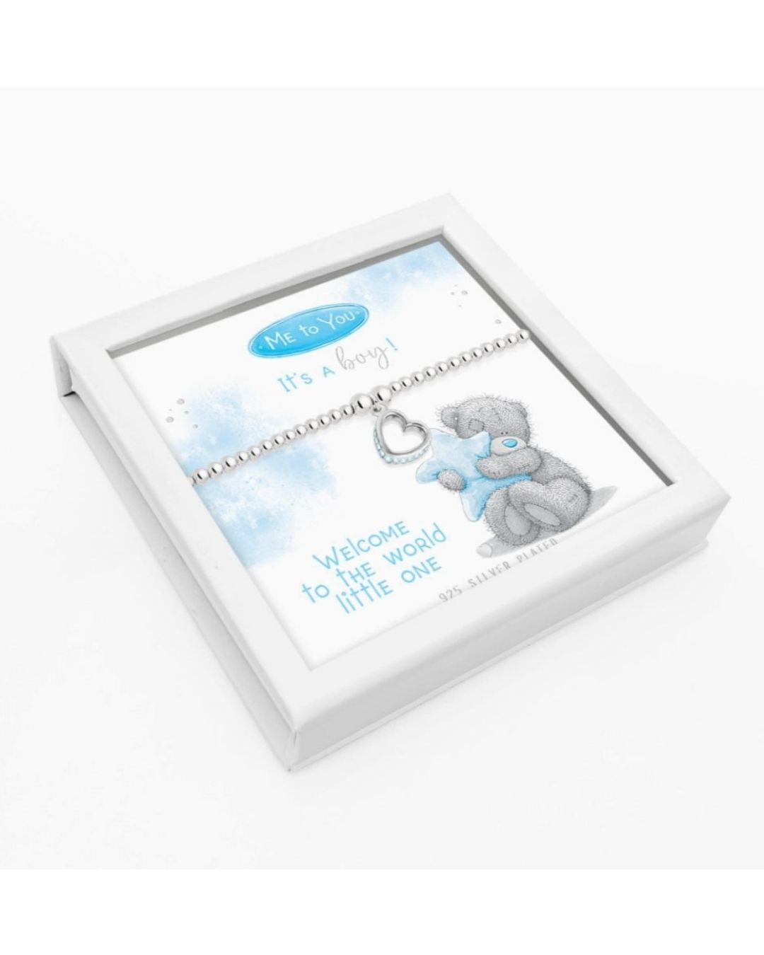 Life Charms Bracelet Me To You -" C'est un garçon ! Bienvenue petit trésor "