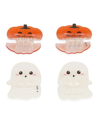 Legami Set de 4 Mini Barrettes à cheveux Halloween