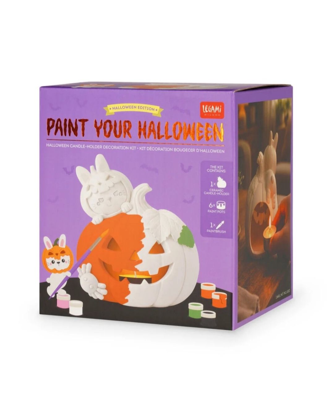 Legami Kit Décoration Bougeoir d’Halloween