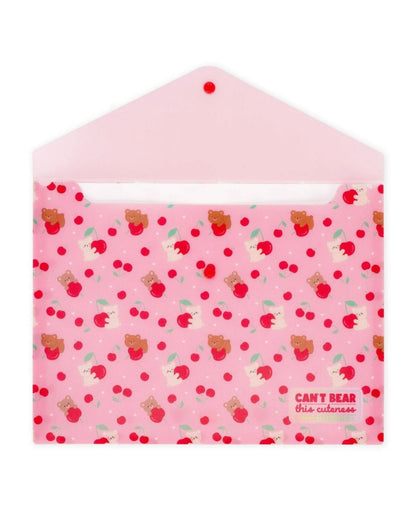 Legami Petit Porte-documents Teddy Bear Cherry Pink