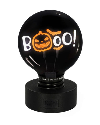 Legami Lampe de table décorative en forme d'ampoule d’Halloween Bulb Fiction XL