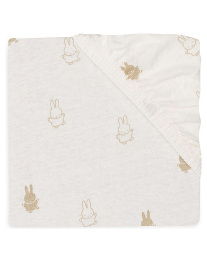 Jollein Housse de matelas à langer jersey 50 x 70cm Happy Miffy Nougat