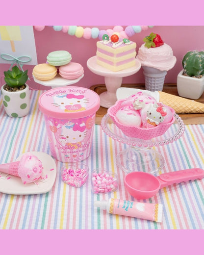 Kit de slime crème glacée Sanrio Hello Kitty