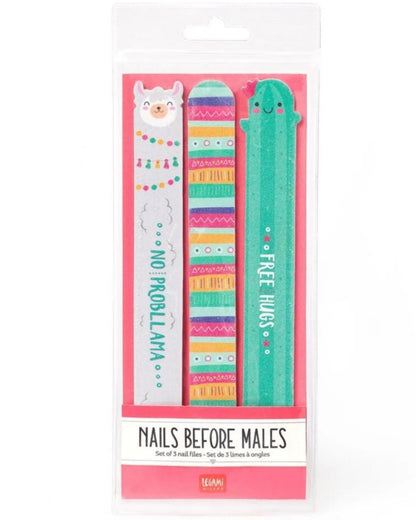 Legami Set de 3 limes à ongles Lama