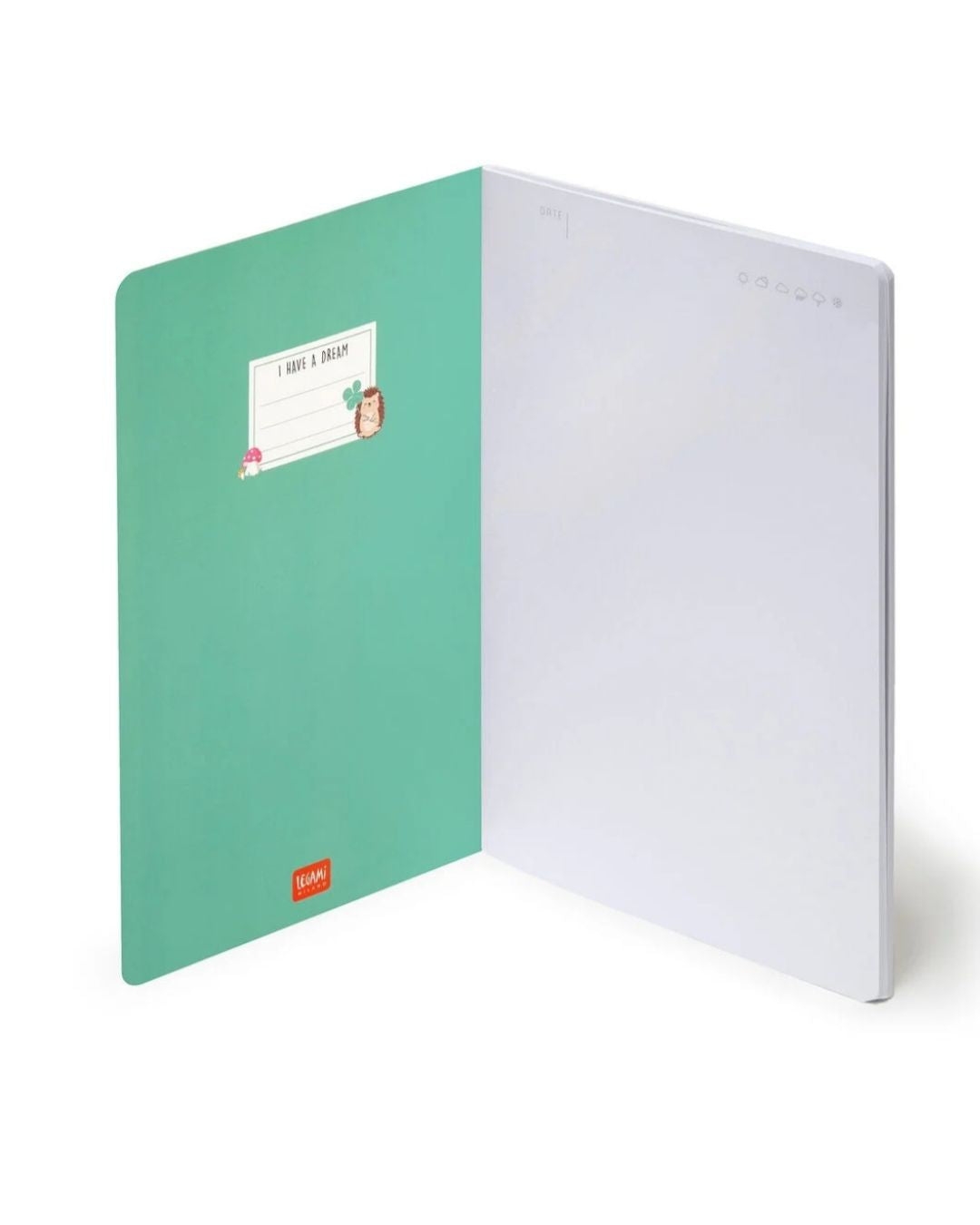 Legami Cahier page blanche Medium Hedgehog