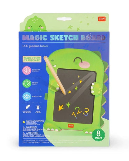 Legami Ardoise Portable LCD Dino Magic Sketch Board