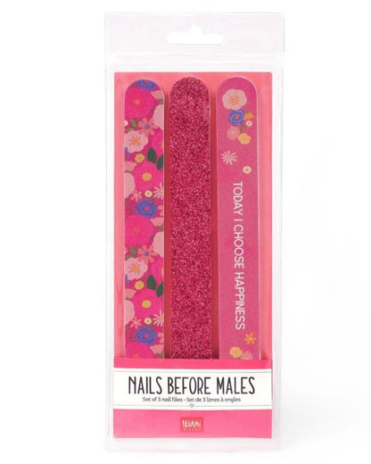 Legami Set de 3 limes à ongles Flowers