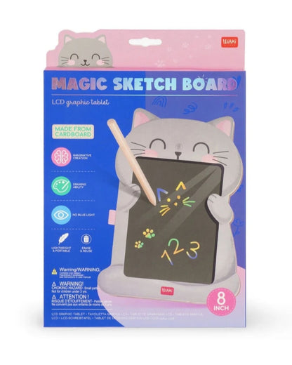 Legami Ardoise Portable LCD Kitty Magic Sketch Board