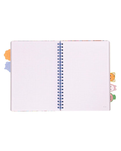 Mr. Wonderful Cahier A4 avec des intercalaires à onglets Wonder Comic