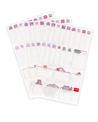 Legami Étiquettes adhésives avec film protecteur Kitty