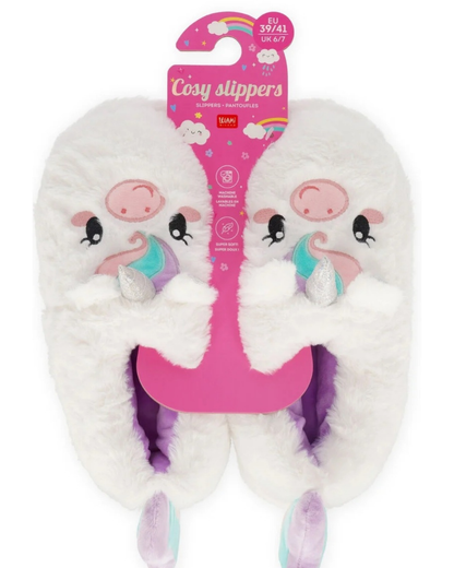 Legami Pantoufles Unicorn Cosy Slippers Pointure 35-38