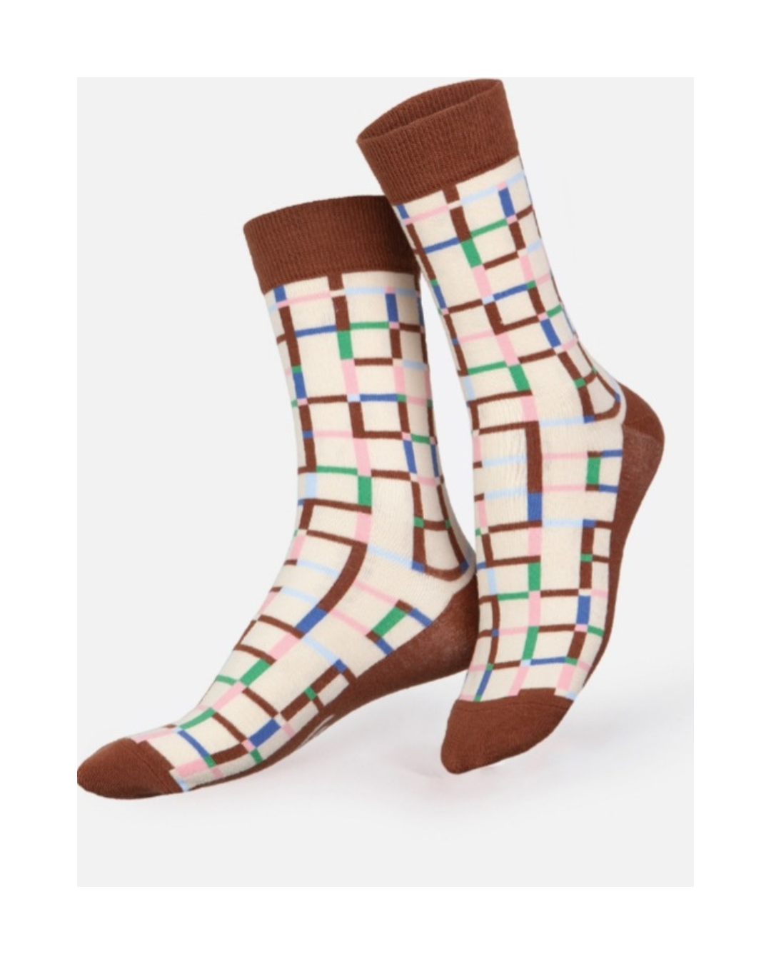 Eat My Socks Chaussettes adulte Caffé Latte