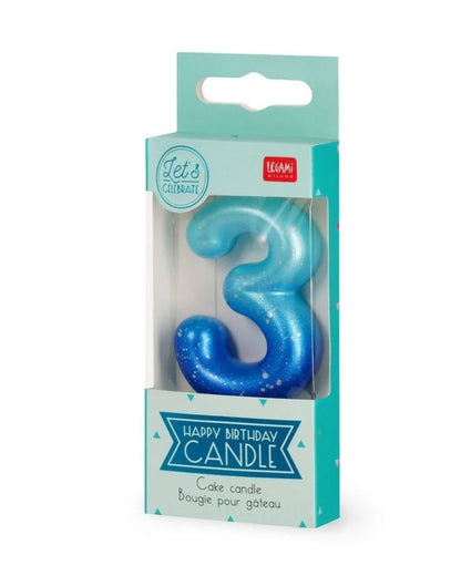 Legami Bougie Anniversaire Chiffre 3