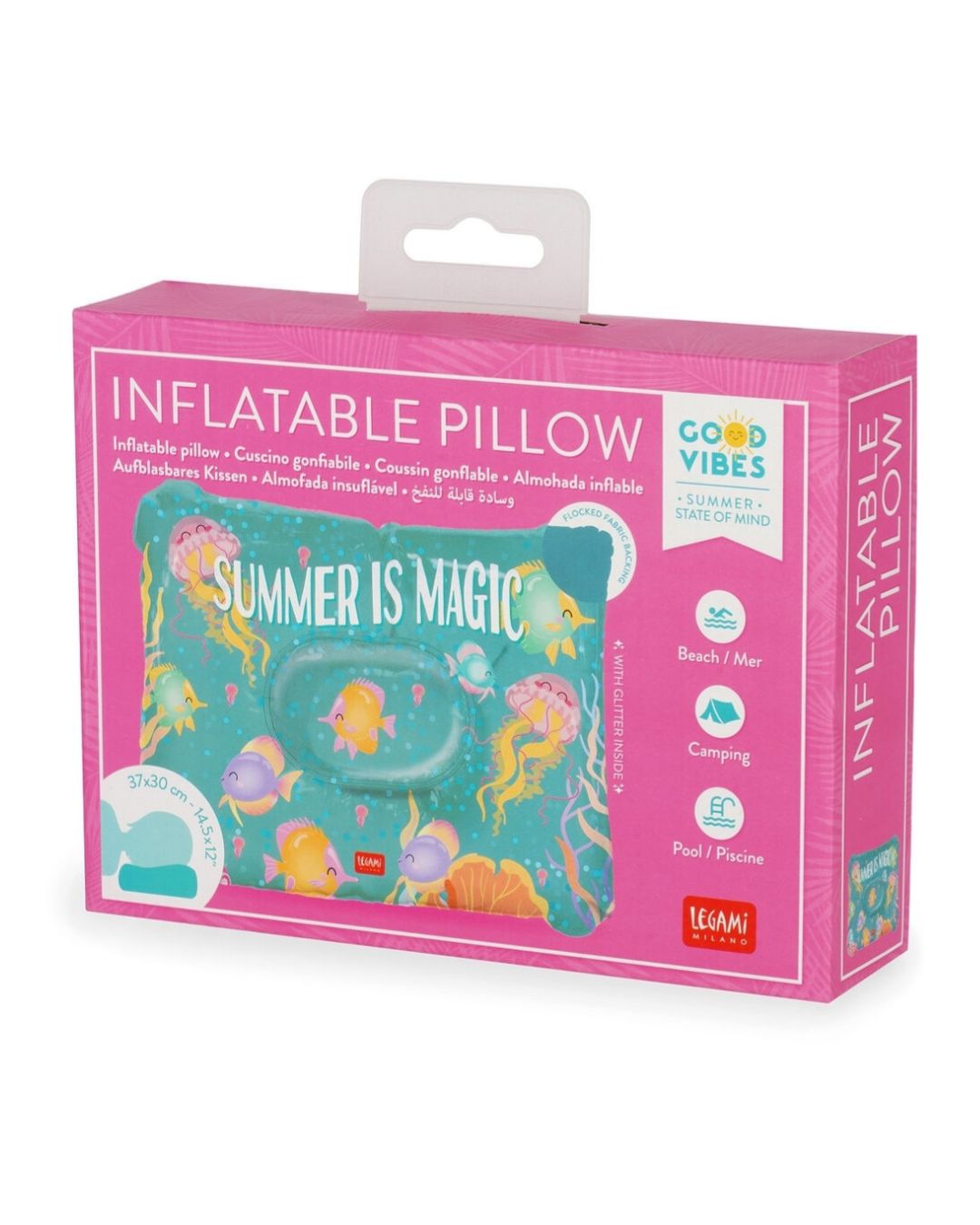 Legami Coussin gonflable Summer is Magic