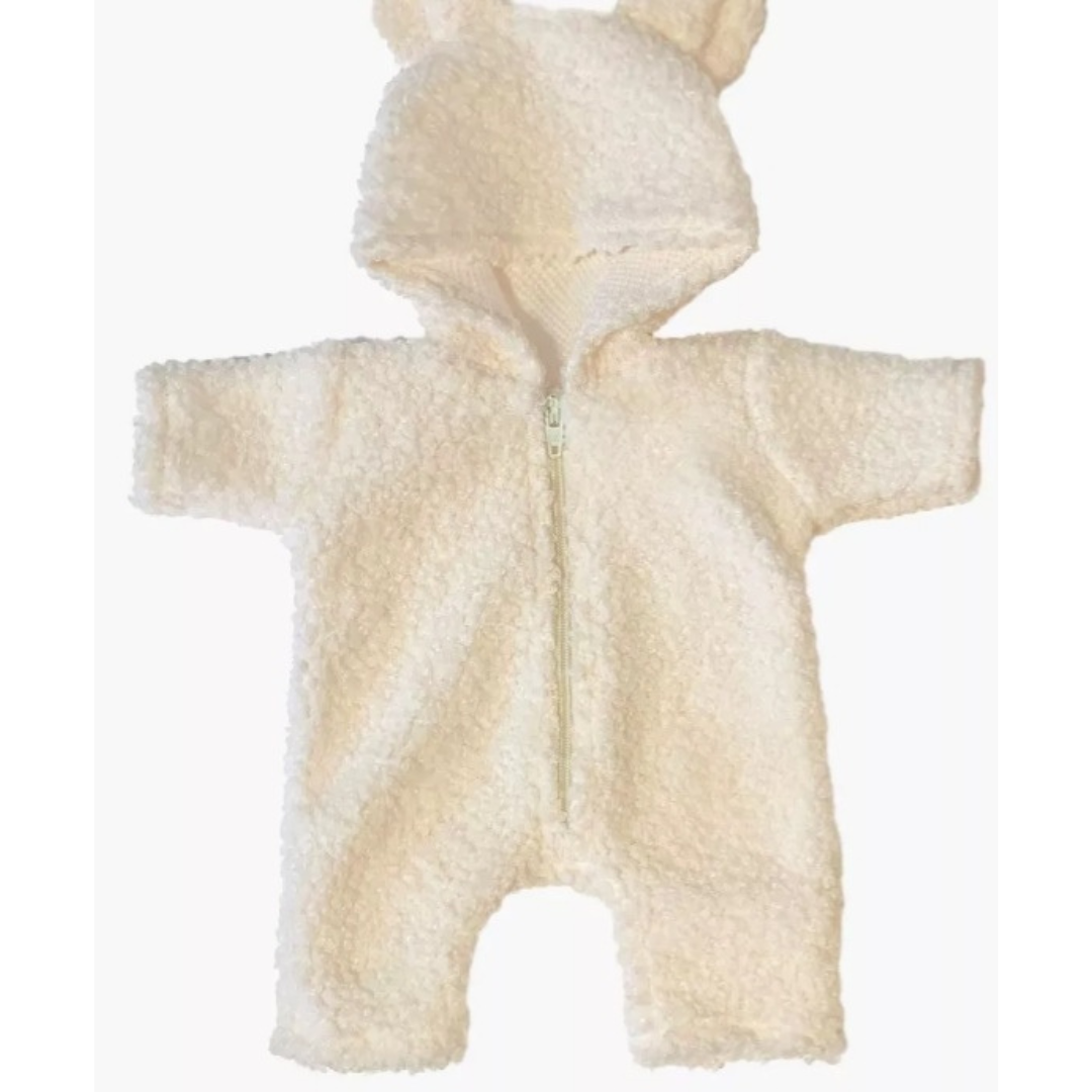 Minikane Combinaison Winnie en bouclette beige