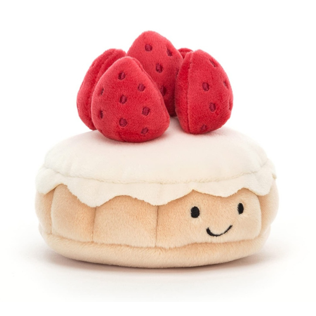 Peluche Pretty Patisserie Tarte aux fraises Jellycat