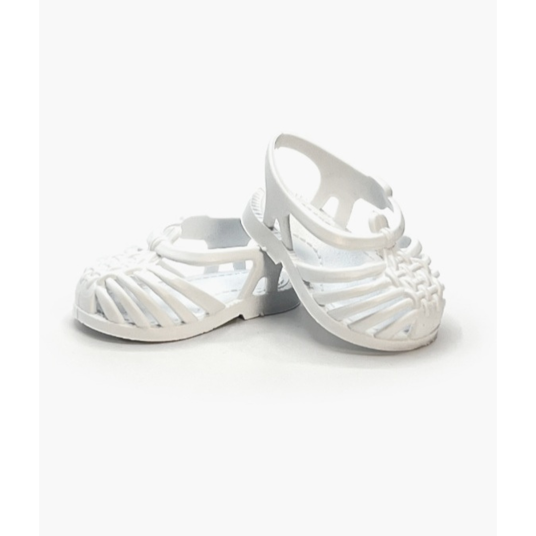 Minikane Sandales de plage blanches Sun pour poupées Gordis