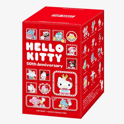 Pop Mart Sanrio Characters Hello Kitty 50th Anniversary Series Figures