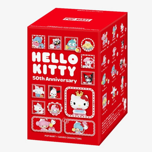 Pop Mart Sanrio Characters Hello Kitty 50th Anniversary Series Figures