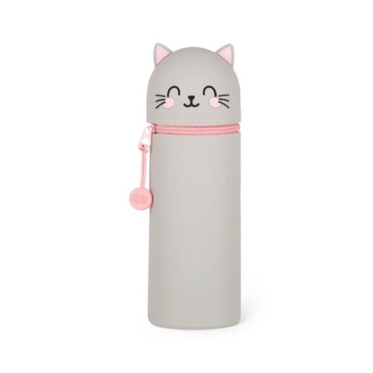 Legami Trousse en silicone souple 2 en 1 Kitty