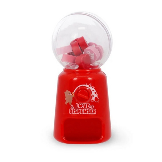 Legami Mini Distributeur de gommes Love Dispenser