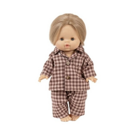 Minikane Pyjama Eden en flanelle vichy Emile et Ida