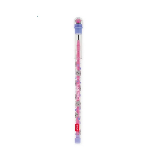 Legami Crayon empilable avec gomme - Take a Tip - Kitty