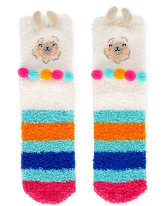 Legami Chaussettes antidérapantes adulte Lama