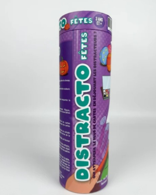 Plume et Papote Jeu pédagogique Distracto Les Fêtes