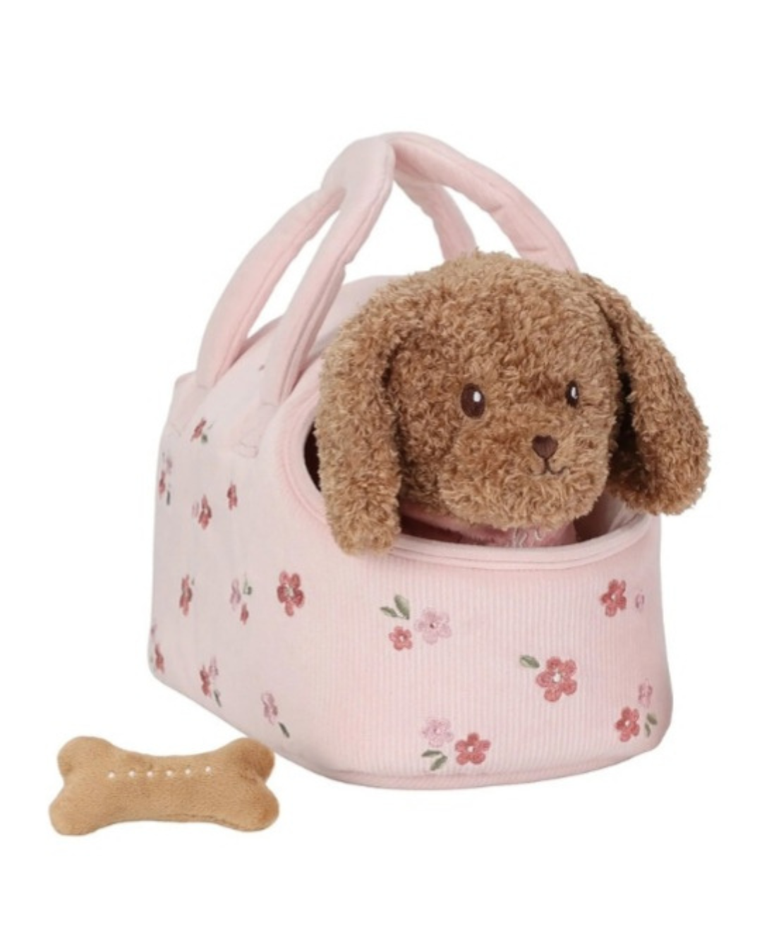 Little Dutch Peluche Chien Jackie avec son sac de transport