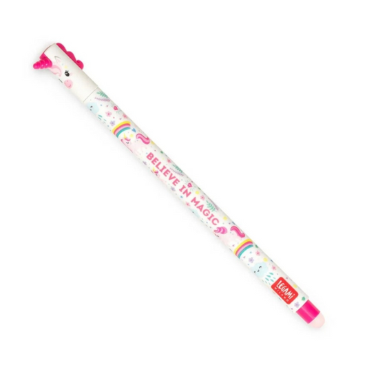 Legami Stylo à encre gel effaçable Licorne