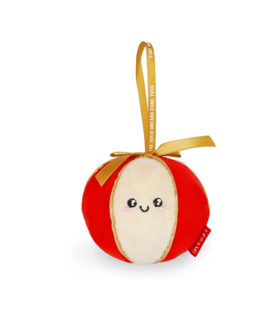 Legami Décoration de Noël en peluche Boule de Noël