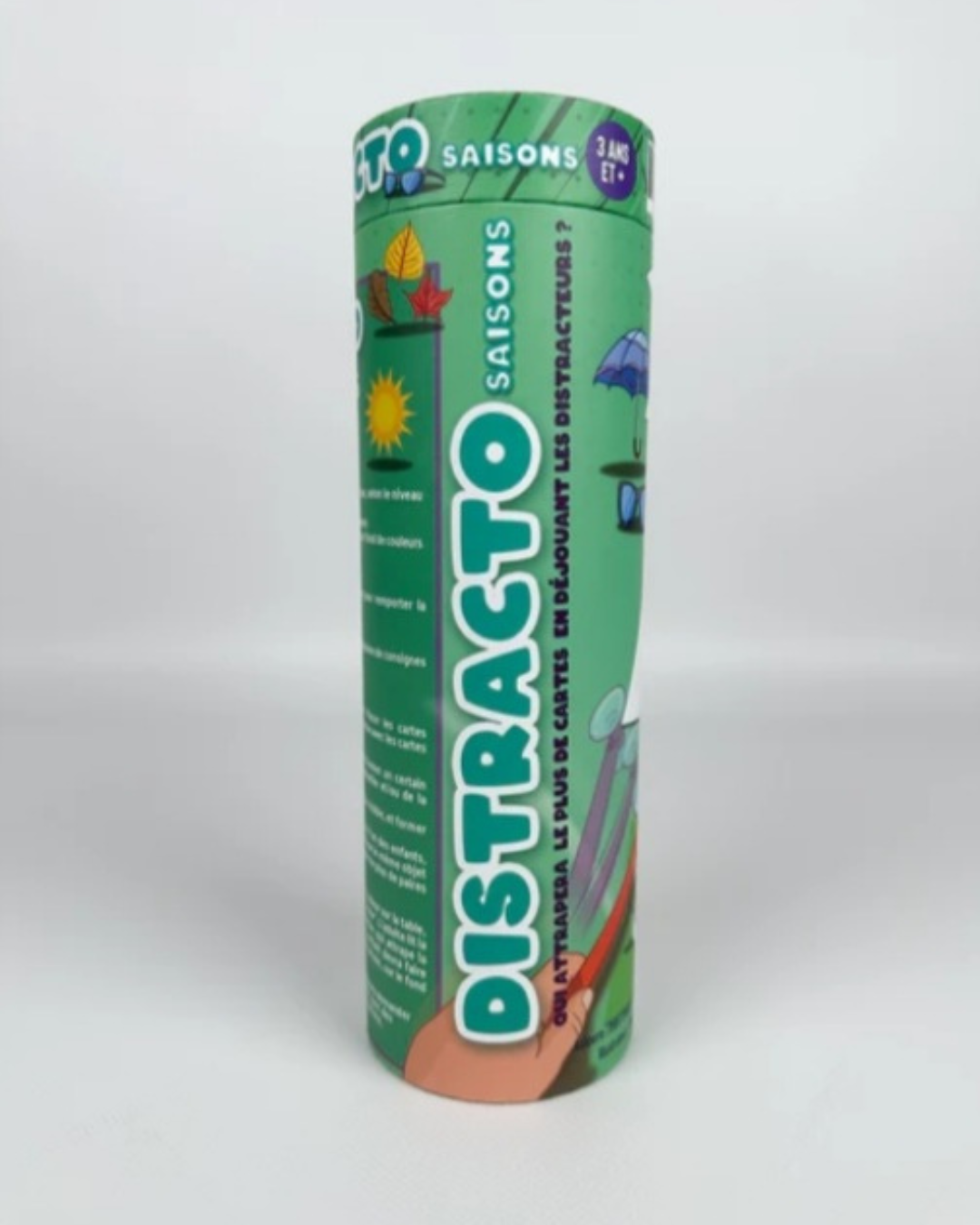 Plume et Papote Jeu pédagogique Distracto Les Saisons